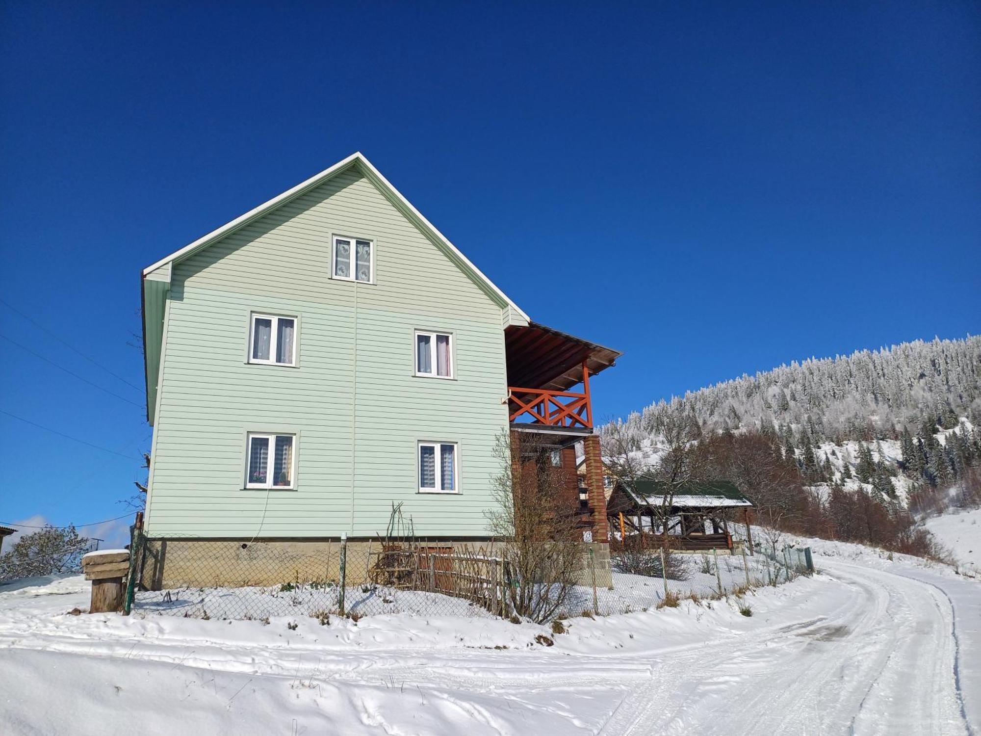 Green House Panorama Karpat Volosjanka Exteriör bild